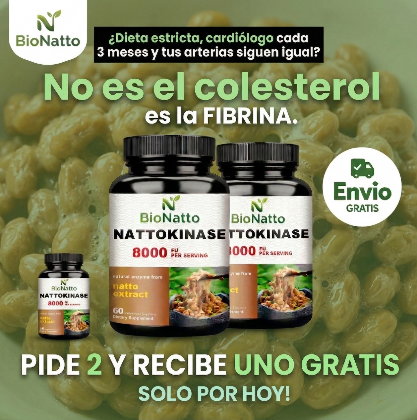 BioNatto 8000 FU — Limpieza Arterial De Forma Natural